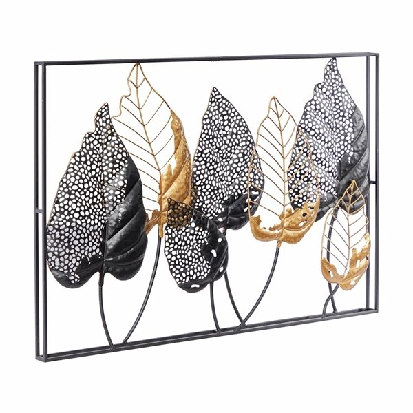 Budget ๐ Grayson Lane 26-in x 38-in x 3-in Black Metal Contemporary Wall Decor ๐ 5 Budget ๐ Grayson Lane 26-in x 38-in x 3-in Black Metal Contemporary Wall Decor ๐ - Image 5
