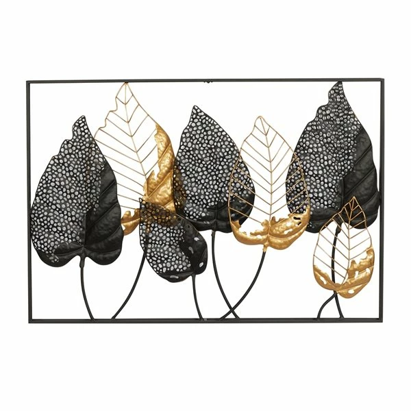 Budget ๐ Grayson Lane 26-in x 38-in x 3-in Black Metal Contemporary Wall Decor ๐ 1 Budget ๐ Grayson Lane 26-in x 38-in x 3-in Black Metal Contemporary Wall Decor ๐