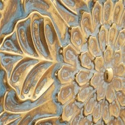 Hot Sale 🎉 Grayson Lane 30-in x 30-in Gold Metal Eclectic Ornamental Wall Decor 🤩 -GRAYSON LANE Sales 2022 330941055 AlternateImage5 l