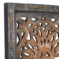 Best deal ⭐ Grayson Lane 36-in x 12-in Brown Wooden Traditional Wall Decor - Set of 2 😉 -GRAYSON LANE Sales 2022 330941078 AlternateImage5 l