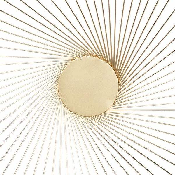 Best deal 🛒 Grayson Lane 16-in x 18-in x 23-in Gold Metal Contemporary Wall Decor - Set of 3 🎁 3 Best deal 🛒 Grayson Lane 16-in x 18-in x 23-in Gold Metal Contemporary Wall Decor - Set of 3 🎁 - Image 3