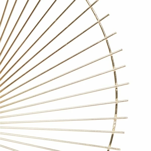 Best deal 🛒 Grayson Lane 16-in x 18-in x 23-in Gold Metal Contemporary Wall Decor - Set of 3 🎁 4 Best deal 🛒 Grayson Lane 16-in x 18-in x 23-in Gold Metal Contemporary Wall Decor - Set of 3 🎁 - Image 4