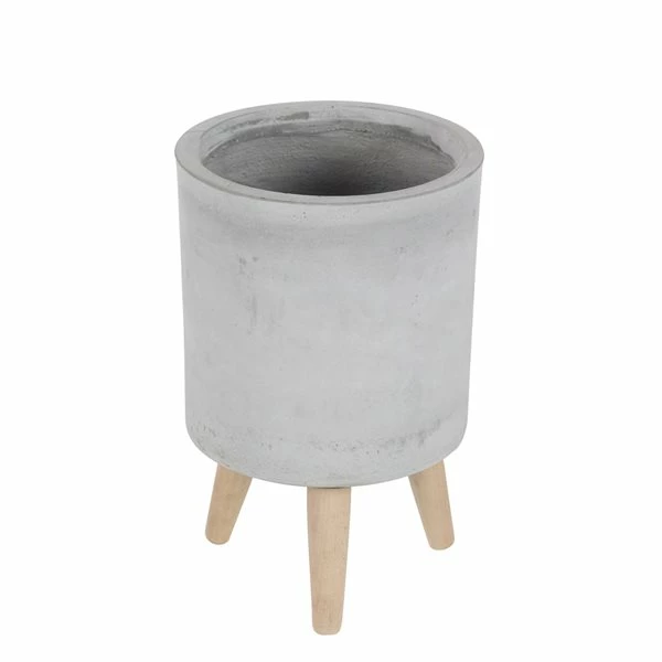 Buy 😍 Grayson Lane 12-in x 17-in Grey Clay Planters - Set of 3 🌟 5 Buy 😍 Grayson Lane 12-in x 17-in Grey Clay Planters - Set of 3 🌟 - Image 5