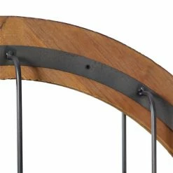 Budget 🌟 Grayson Lane 31-in x 31-in Round Blue Industrial Framed Wall Mirror 💯 -GRAYSON LANE Sales 2022 330941104 AlternateImage3 l