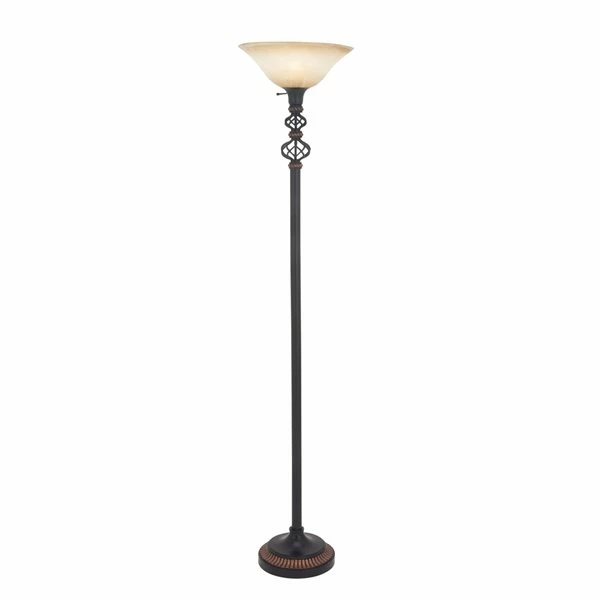 Coupon 💯 Grayson Lane 70-in x 15-in Black Metal Traditional Torchiere Lamp ✨ 1 Coupon 💯 Grayson Lane 70-in x 15-in Black Metal Traditional Torchiere Lamp ✨