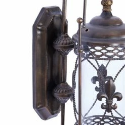 Best reviews of ❤️ Grayson Lane 30-in x 10-in Bronze Traditional Wall Mount Candle Holder 👍 -GRAYSON LANE Sales 2022 330941106 AlternateImage3 l