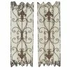 Best reviews of 😍 Grayson Lane 32-in x 11-in White Wooden Rustic Wall Decor - Set of 2 ✨