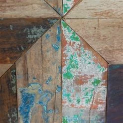 Deals 🛒 Grayson Lane 17-in x 17-in Brown Teak Wooden Rustic Wall Decor - Set of 2 🔥 -GRAYSON LANE Sales 2022 330941120 AlternateImage5 l