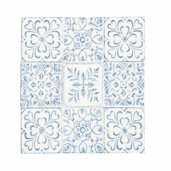 Best Sale ⌛ Grayson Lane 29-in x 29-in White Iron Farmhouse Wall Decor 💯 4 Best Sale ⌛ Grayson Lane 29-in x 29-in White Iron Farmhouse Wall Decor 💯 - Image 4