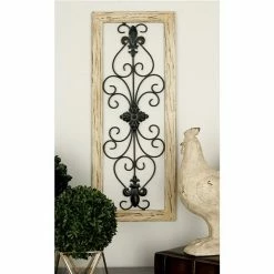 Coupon 🥰 Grayson Lane 12-in x 30-in Multicoloured Wooden Rustic Wall Decor - Set of 2 ❤️ -GRAYSON LANE Sales 2022 330941123 AlternateImage3 l