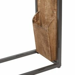 Budget ❤️ Grayson Lane 24-in x 20-in Brown Wood Rectangular Accent Table 🎁 -GRAYSON LANE Sales 2022 330941125 AlternateImage4 l