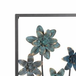 Best Pirce 😀 Grayson Lane 12-in x 28-in Grey Metal Traditional Floral Wall Decor - Set of 2 😍 -GRAYSON LANE Sales 2022 330941129 AlternateImage5 l