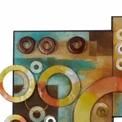 Flash Sale 🎁 Grayson Lane 17-in x 36-in Multicolour Wooden Modern Wall Decor 🔔 -GRAYSON LANE Sales 2022 330941140 AlternateImage5 l