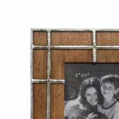 Cheapest 😉 Grayson Lane 12-in x 10-in Brown Wood Industrial Photo Frame 🧨 -GRAYSON LANE Sales 2022 330941152 AlternateImage3 l
