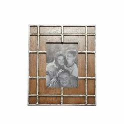 Cheapest 😉 Grayson Lane 12-in x 10-in Brown Wood Industrial Photo Frame 🧨 -GRAYSON LANE Sales 2022 330941152 AlternateImage6 l