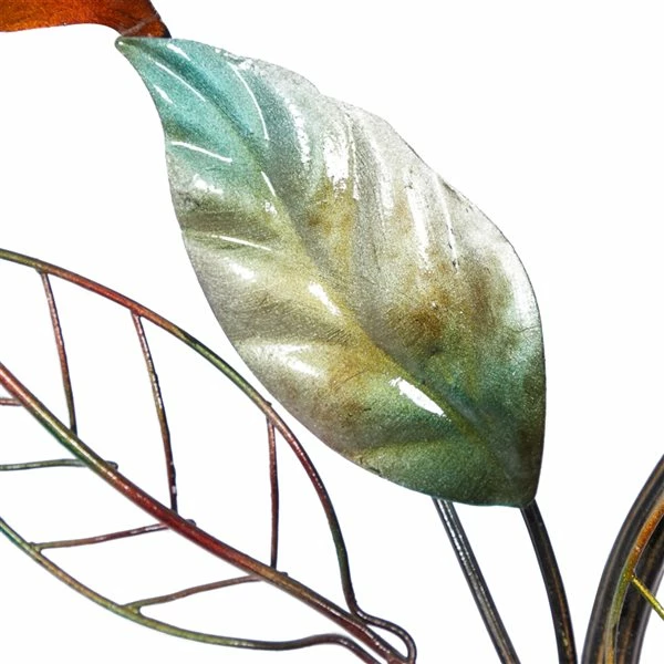 Buy ✨ Grayson Lane 36-in H x 20-in W Traditional Floral Metal Wall Accent 😍 5 Buy ✨ Grayson Lane 36-in H x 20-in W Traditional Floral Metal Wall Accent 😍 - Image 5