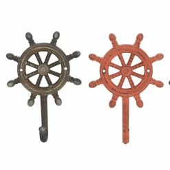 Best deal ๐งจ Grayson Lane Multicoloured Iron Decorative Ship Wheel Screw Wall Hooks - Set of 4 ๐ 6 Best deal ๐งจ Grayson Lane Multicoloured Iron Decorative Ship Wheel Screw Wall Hooks - Set of 4 ๐ -GRAYSON LANE Sales 2022 330941170 AlternateImage3 l
