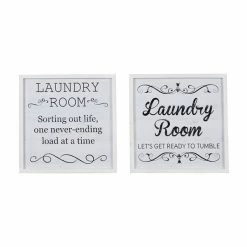 Deals 👏 Grayson Lane 14.5-in H x 14.5-in W Farmhouse Wood Sign Wall Accent - Set of 2 🥰 -GRAYSON LANE Sales 2022 330941172 AlternateImage7 l