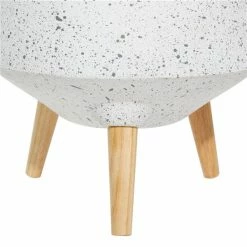 Wholesale 🎉 Grayson Lane 11.05-in W x 10.30-in H White Ceramic Planter - 2-Pack 🎉 -GRAYSON LANE Sales 2022 330941177 AlternateImage4 l