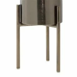 Promo 🔥 Grayson Lane 10-in W x 18-in H Black Metal Planter - 3-Pack 🥰 -GRAYSON LANE Sales 2022 330941178 AlternateImage4 l