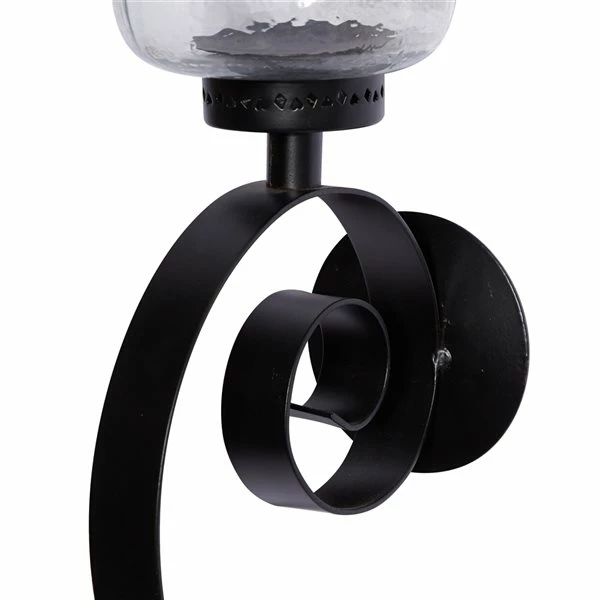 Wholesale 🎁 Grayson Lane Traditional 1 Candle Black Metal Sconce Candle Holder ✔️ 3 Wholesale 🎁 Grayson Lane Traditional 1 Candle Black Metal Sconce Candle Holder ✔️ - Image 3