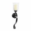 Wholesale 🎁 Grayson Lane Traditional 1 Candle Black Metal Sconce Candle Holder ✔️