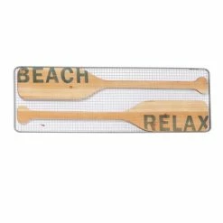 Promo 🔥 Grayson Lane 40-in H x 12.5-in W Coastal Metal Sign Wall Accent 🎉 -GRAYSON LANE Sales 2022 330941193 AlternateImage7 l