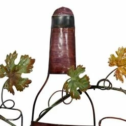 Buy 👏 Grayson Lane 19-in H x 36-in W Traditional Metal Wine Wall Accent 🥰 -GRAYSON LANE Sales 2022 330941197 AlternateImage6 l