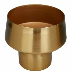 New ✨ Grayson Lane 12.4-in W x 10.7-in H Gold Metal Planter - 2-Pack 💯 -GRAYSON LANE Sales 2022 330941198 AlternateImage4 l