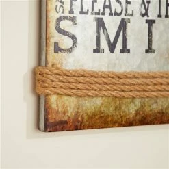 Brand new 😀 Grayson Lane 38-in H x 14-in W Farmhouse Motivational Metal Wall Accent ⭐ -GRAYSON LANE Sales 2022 330941199 AlternateImage5 l