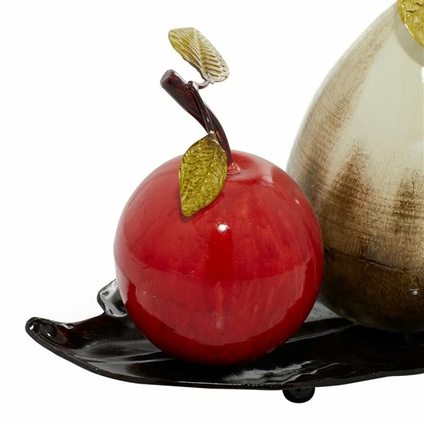 Coupon ๐ GRAYSON LANE Greyson Lane White/Red Classic Iron Decorative Fruit Bowl - Set of 1 ๐ 3 Coupon ๐ GRAYSON LANE Greyson Lane White/Red Classic Iron Decorative Fruit Bowl - Set of 1 ๐ - Image 3