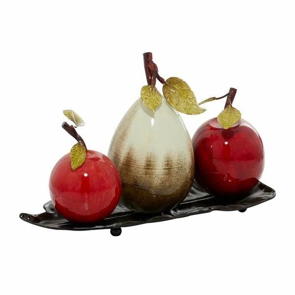 Coupon ๐ GRAYSON LANE Greyson Lane White/Red Classic Iron Decorative Fruit Bowl - Set of 1 ๐ 1 Coupon ๐ GRAYSON LANE Greyson Lane White/Red Classic Iron Decorative Fruit Bowl - Set of 1 ๐