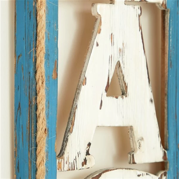 Outlet ๐ฅ Grayson Lane 41-in H x 10-in W Coastal Wood Sign Wall Accent ๐ 4 Outlet ๐ฅ Grayson Lane 41-in H x 10-in W Coastal Wood Sign Wall Accent ๐ - Image 4