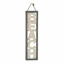 Outlet 🔥 Grayson Lane 41-in H x 10-in W Coastal Wood Sign Wall Accent 🎉