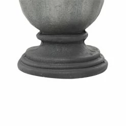 Cheapest 🎉 Grayson Lane 11-in W x 16-in H Grey Resin Planter ✔️ -GRAYSON LANE Sales 2022 330941203 AlternateImage4 l
