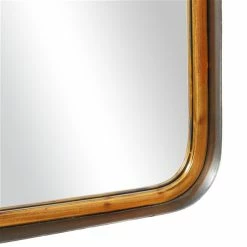 Cheapest 😉 Grayson Lane 21-in L x 30-in W Rectangle Gold Framed Wall Mirror ⌛ -GRAYSON LANE Sales 2022 330941206 AlternateImage3 l