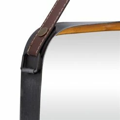 Cheapest 😉 Grayson Lane 21-in L x 30-in W Rectangle Gold Framed Wall Mirror ⌛ -GRAYSON LANE Sales 2022 330941206 AlternateImage4 l