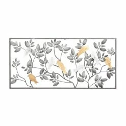 Best Sale 😍 Grayson Lane 18-in H x 37-in W Birds Metal Wall Accent 💯