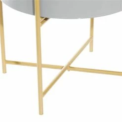 Wholesale ✔️ Grayson Lane 11.9-in W x 15.65-in H Grey Metal Planter - 2-Pack 🎉 8 Wholesale ✔️ Grayson Lane 11.9-in W x 15.65-in H Grey Metal Planter - 2-Pack 🎉 -GRAYSON LANE Sales 2022 330941212 AlternateImage4 l