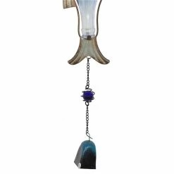 Outlet 🧨 Grayson Lane Coastal 32-in Multicoloured Metal Fish Wind Chime - Set of 2 ❤️ -GRAYSON LANE Sales 2022 330941213 AlternateImage3 l