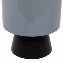 Cheap 👏 Grayson Lane 9.9-in W x 14.15-in H Grey Metal Planter 🔥 -GRAYSON LANE Sales 2022 330941215 AlternateImage3 l