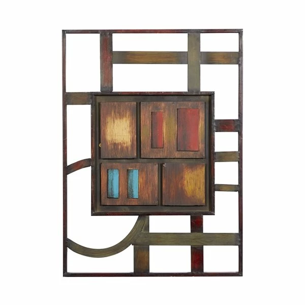 Buy 🎁 Grayson Lane 27-in H x 20-in W Abstract Metal Wall Accent 🥰 1 Buy 🎁 Grayson Lane 27-in H x 20-in W Abstract Metal Wall Accent 🥰
