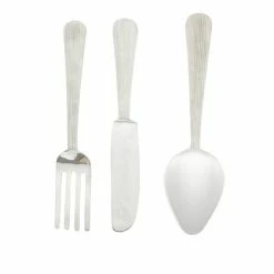 Cheap 🌟 Grayson Lane 22.9-in H x 3.45-in W Kitchen Metal Wall Accent - Set of 3 😀 -GRAYSON LANE Sales 2022 330941218 AlternateImage7 l