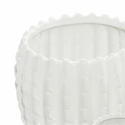 Promo 😉 Grayson Lane 10-in W x 9-in H White Stone Planter - 4-Pack 😍 -GRAYSON LANE Sales 2022 330941223 AlternateImage3 l