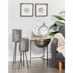 Outlet ✔️ Grayson Lane 12-in H x 12-in W Floral Wood Wall Accent - Set of 2 🥰 -GRAYSON LANE Sales 2022 330941253 AlternateImage3 l