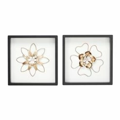 Outlet ✔️ Grayson Lane 12-in H x 12-in W Floral Wood Wall Accent - Set of 2 🥰 -GRAYSON LANE Sales 2022 330941253 AlternateImage7 l