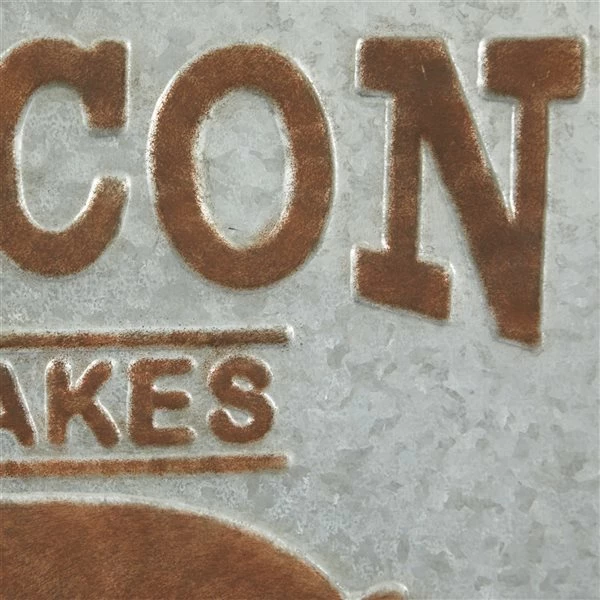 Discount 💯 Grayson Lane 18-in H x 18-in W Farmhouse Metal Sign Wall Accent - Set of 2 ⭐ 4 Discount 💯 Grayson Lane 18-in H x 18-in W Farmhouse Metal Sign Wall Accent - Set of 2 ⭐ - Image 4