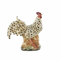 Coupon ✨ Grayson Lane 14-in x 13-in Beige Ceramic Farmhouse Rooster Garden Sculpture 😍 -GRAYSON LANE Sales 2022 330941265 AlternateImage5 l