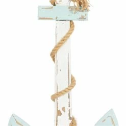 Outlet ⭐ Grayson Lane 28-in H x 15-in W Coastal Wood Anchor Wall Accent ✔️ -GRAYSON LANE Sales 2022 330941268 AlternateImage5 l