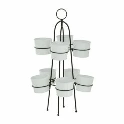 Best Sale π― Grayson Lane 17.5-in W x 30-in H White Metal Planter π 9 Best Sale π― Grayson Lane 17.5-in W x 30-in H White Metal Planter π -GRAYSON LANE Sales 2022 330941280 AlternateImage5 l